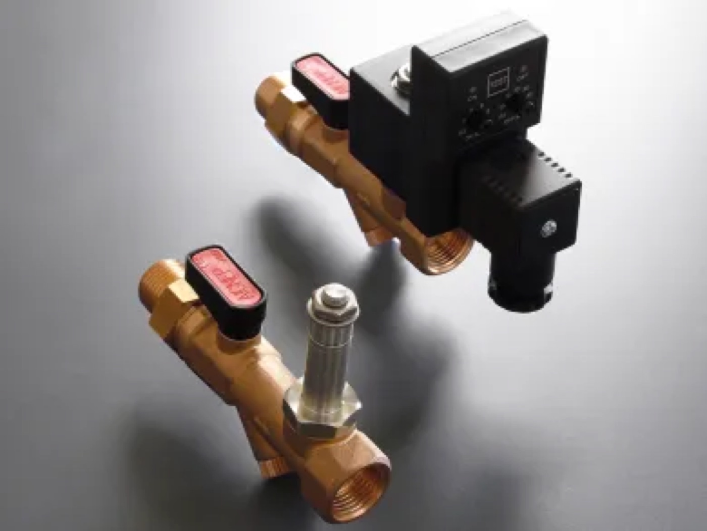 Aignep Electrovalve servo-asistate industrială, filet GAS/NPTF seria 90975