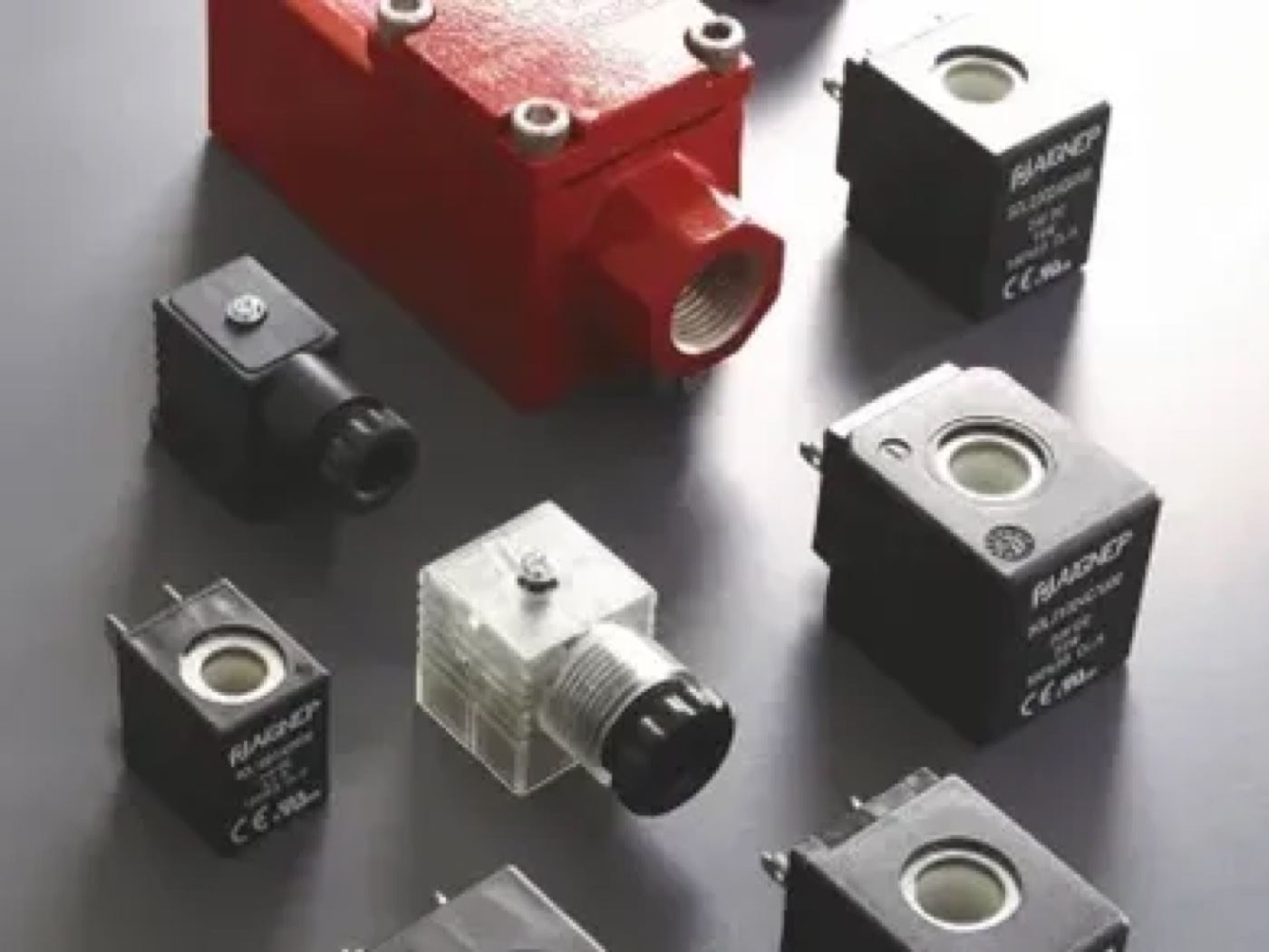 Aignep Bobine și conectori pentru electrovalve seria Coils & Connectors