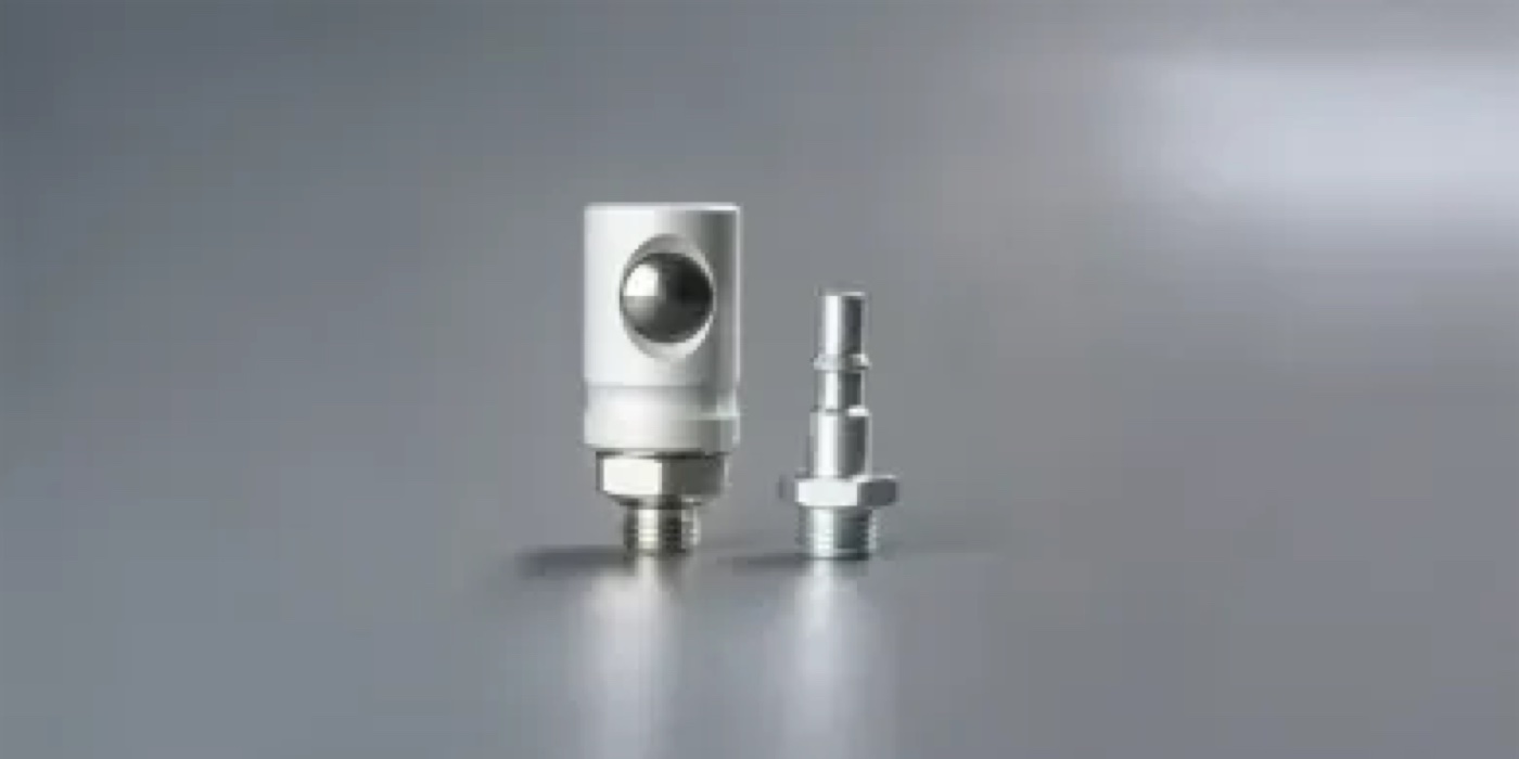Aignep Racorduri rapide de siguranță cu buton, profil UNI ISO 6150-C-10 seria 0B140 C-10