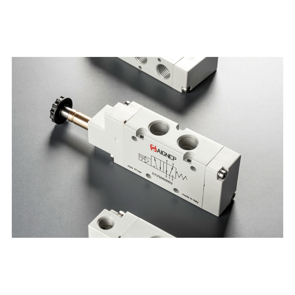 Aignep Electrovalve și distribuitoare pneumatice seria 01V