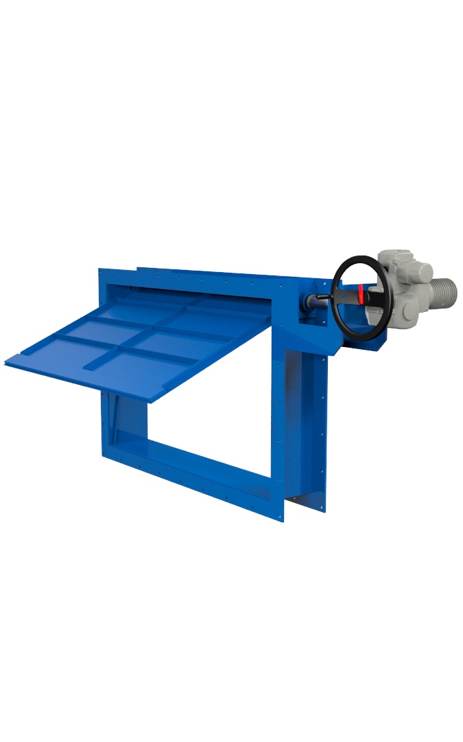 CMO Valves Damper cu o lamă seria SC