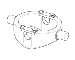 OMFB Accesorii cilindri telescopici seria CRADLE · SUPPORTS · JOINTED NIPPLE