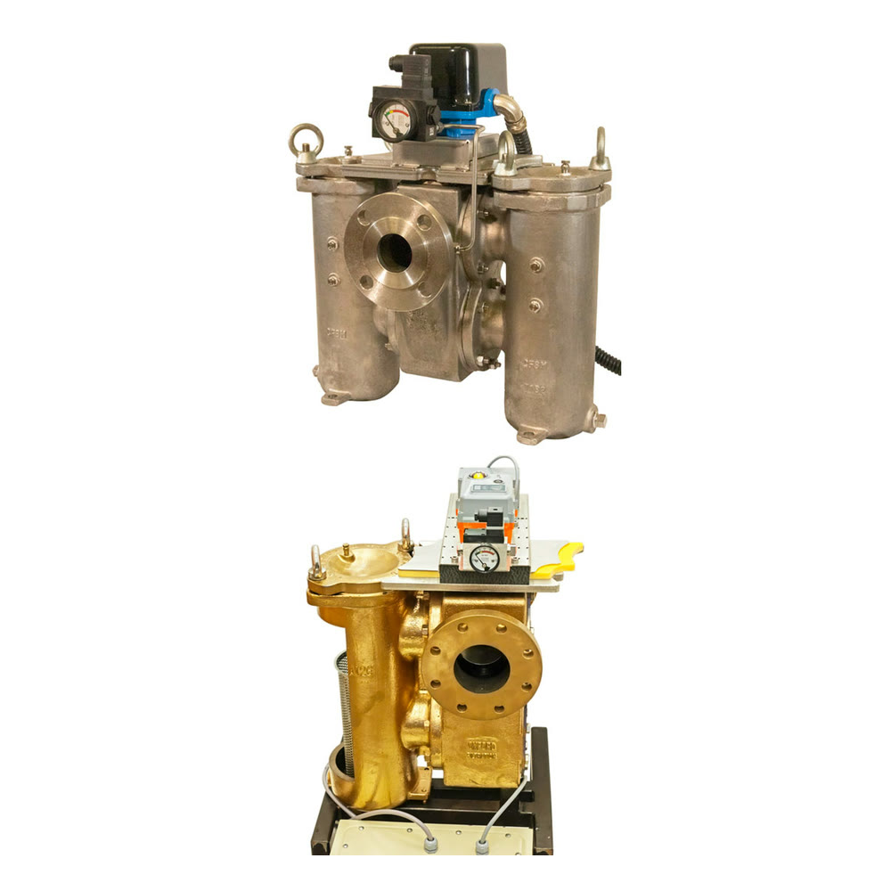 Oxford Filtration Filtre duplex cu comutare semi-automată seria Auto Duplex