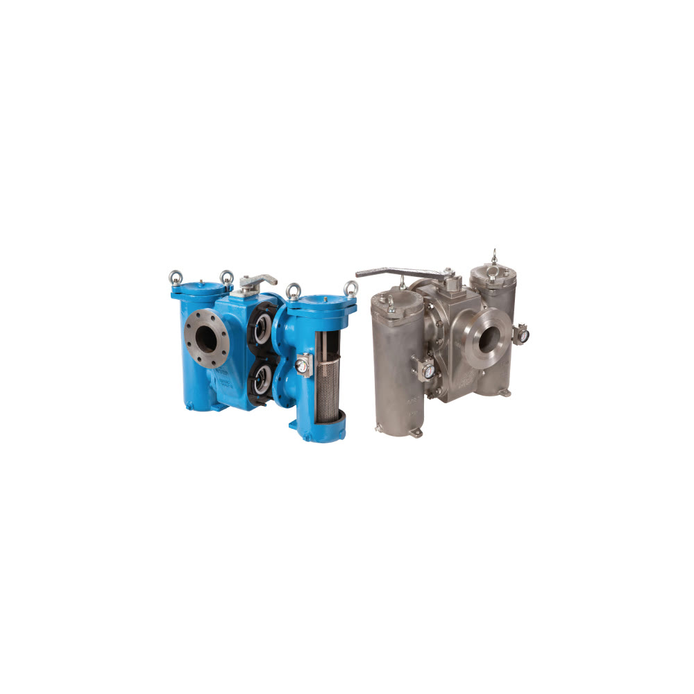 Oxford Filtration Filtre cu coș dublu (duplex) de înaltă presiune seria 300LB
