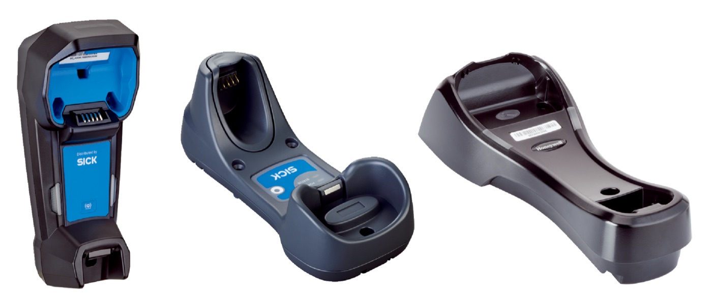SICK Acumulatori și stații de bază pentru cititoare mobile seria FLB3678 / STB3678 / SAC3600