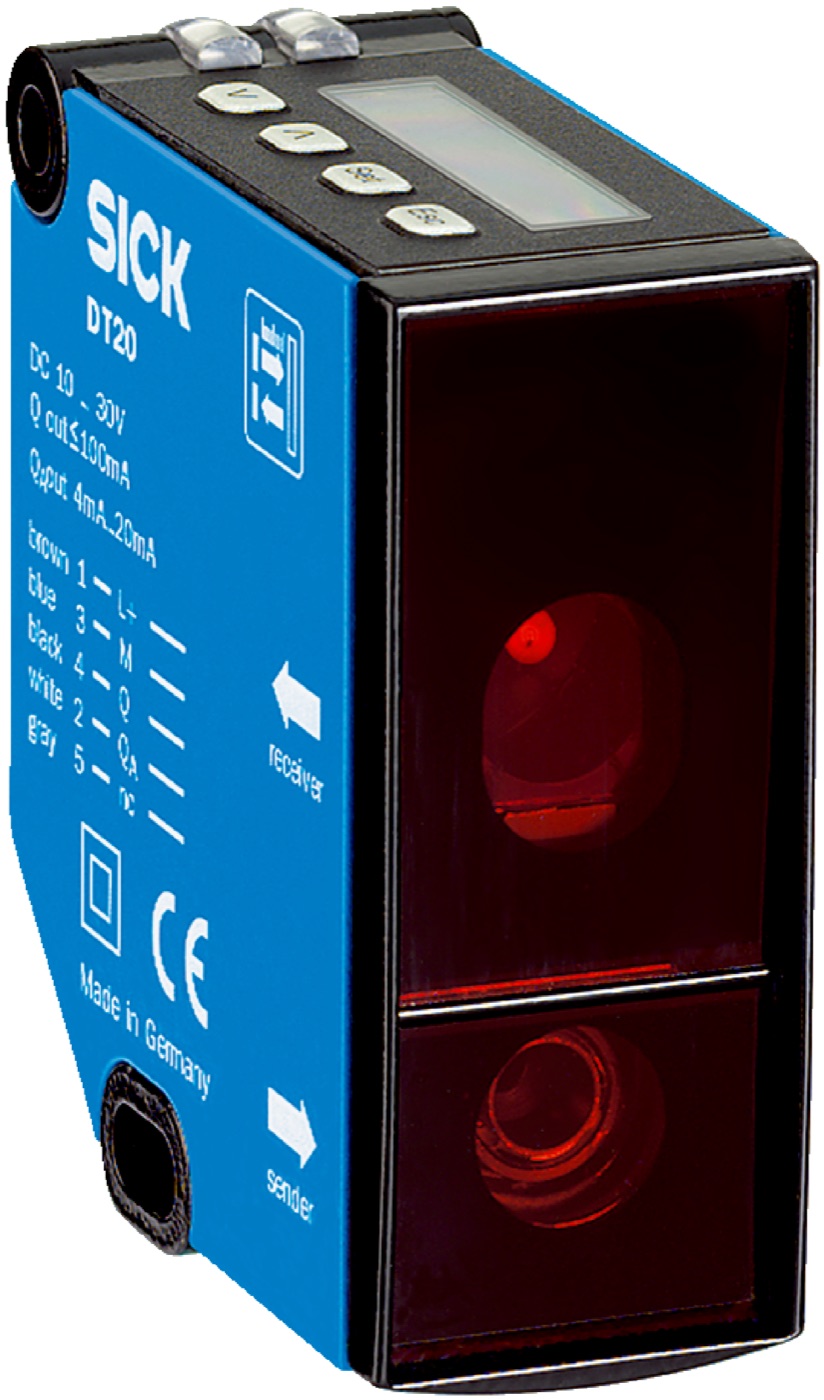 SICK Senzori optici de deplasare seria DT20 Hi