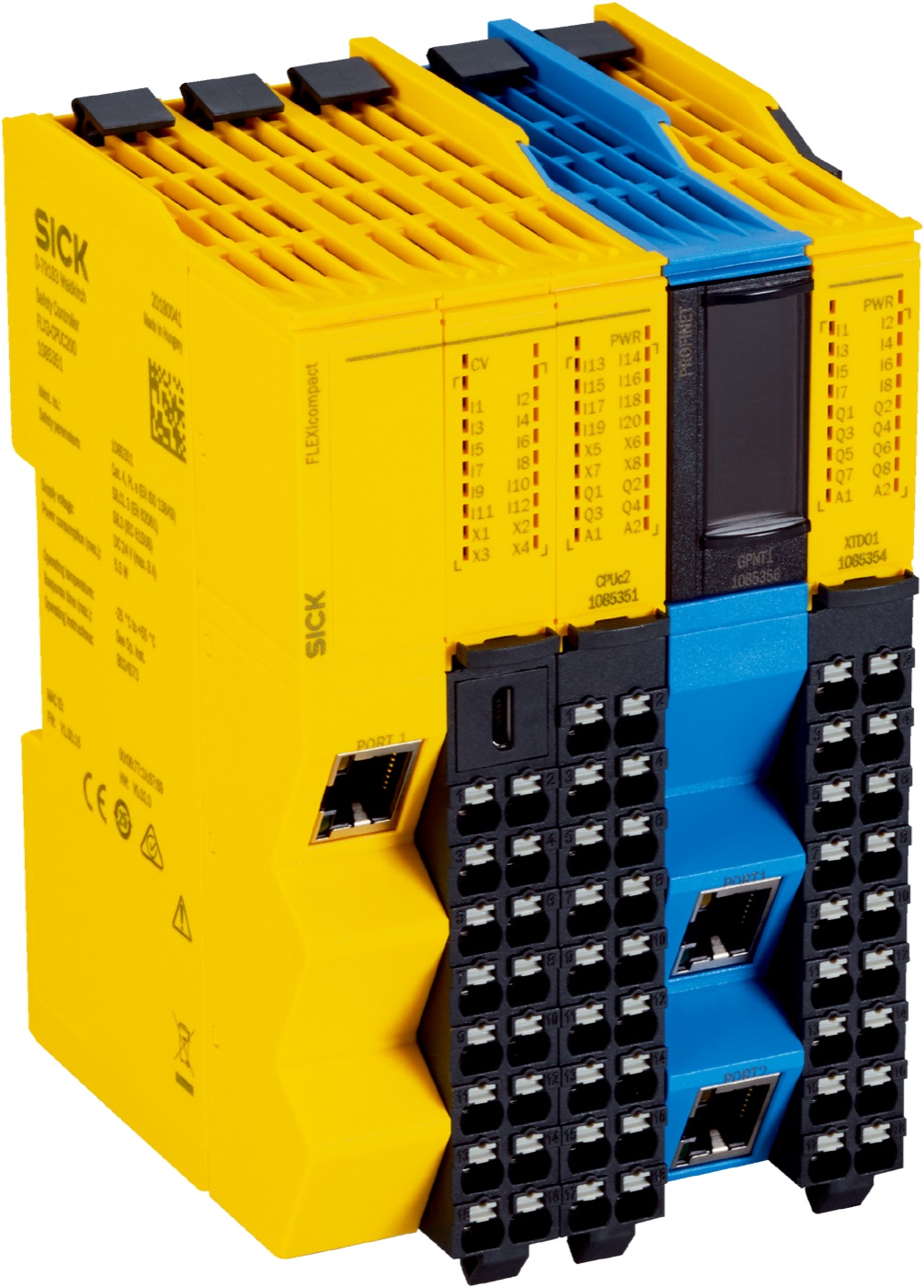 SICK Controlere de siguranță modulare seria Flexi Compact
