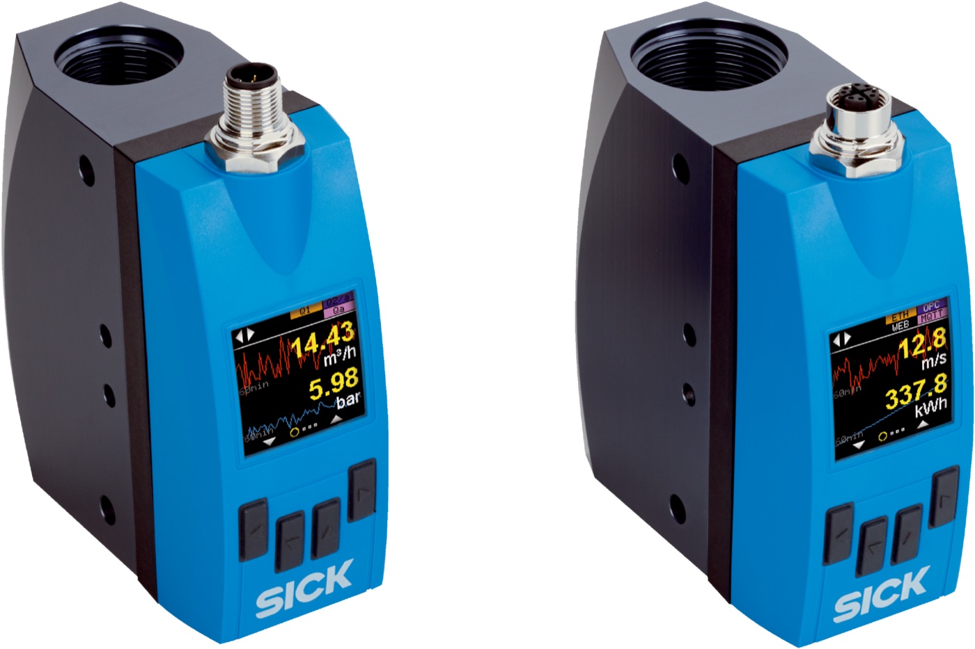 SICK Senzori termici de debit pentru gaze seria FTMg