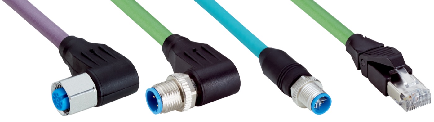 SICK Cabluri Industrial Ethernet și fieldbus seria YM2D24 / YM2X18 / YMRJA4 / YF2A15