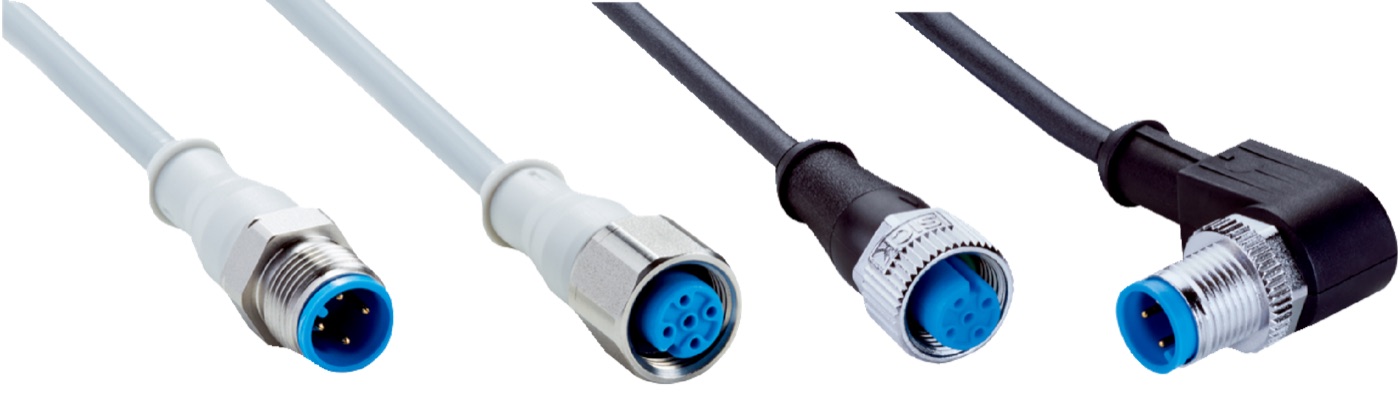 SICK Cabluri senzor-actuator M8 și M12 seria YF / YG (M8 / M12)