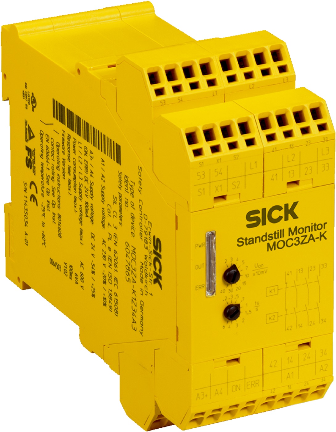 SICK Monitoare de repaus seria Standstill Monitor (MOC3ZA)