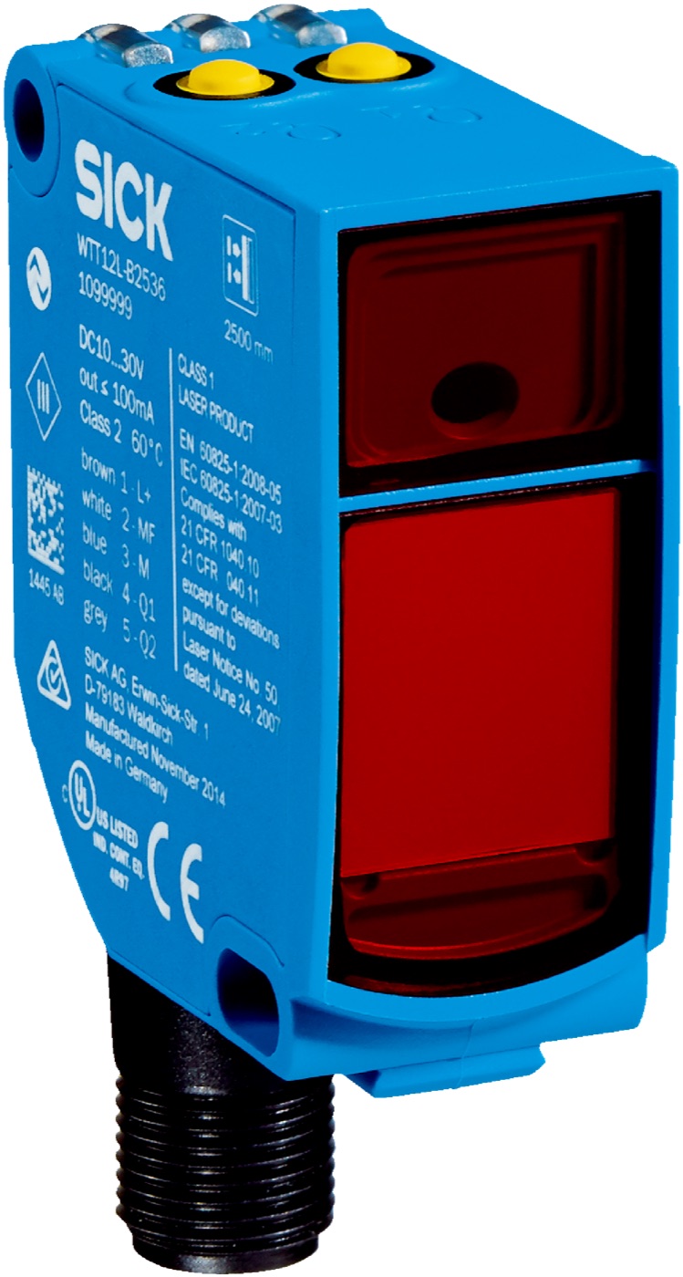 SICK Senzori fotoelectrici de proximitate cu timp de zbor seria WTT12 PowerProx