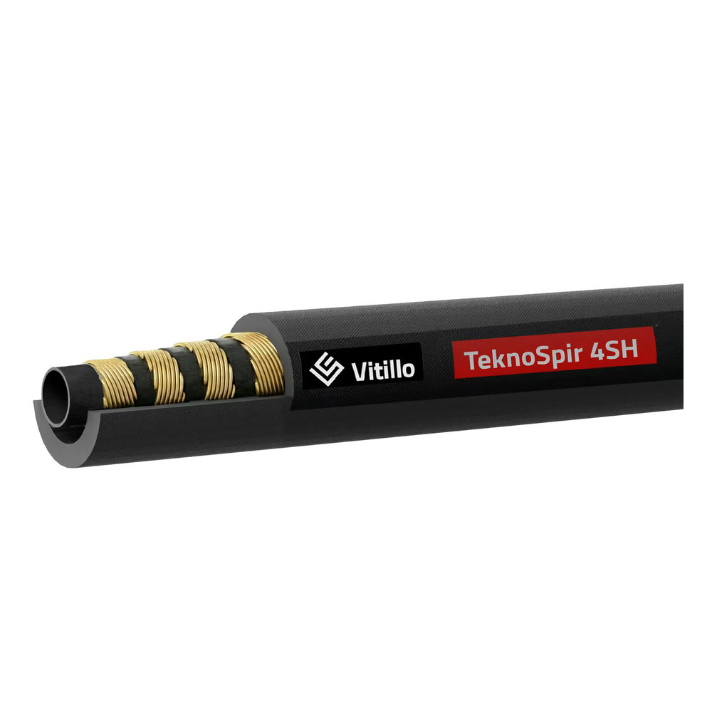 Vitillo Furtunuri hidraulice spiralate seria TEKNOSPIR /4SH