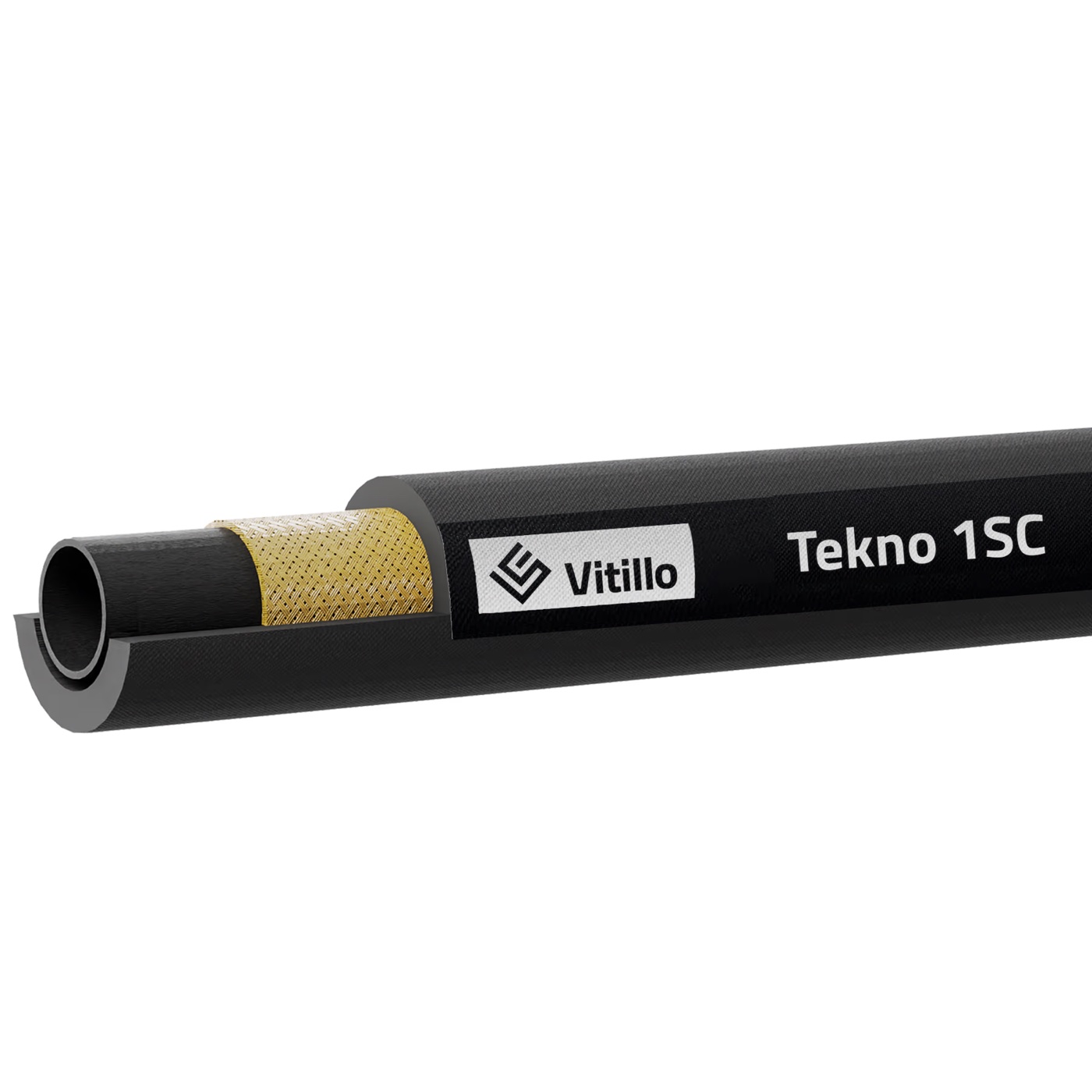 Vitillo Furtun compact cu o împletitură seria TEKNO 1SC