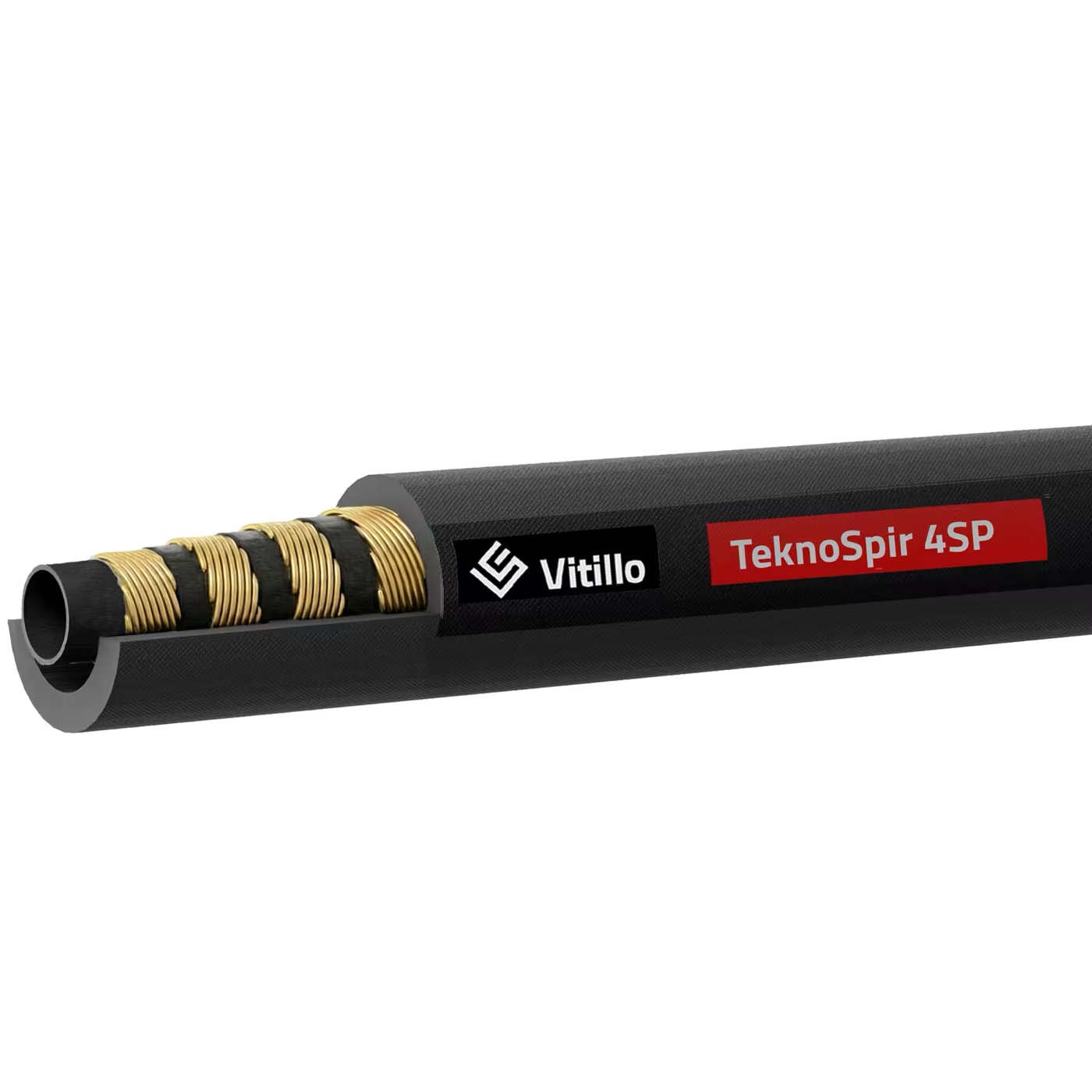 Vitillo Furtun spiralat seria TEKNOSPIR /4SP